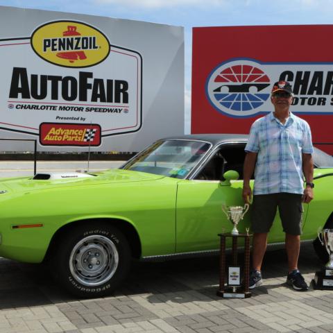 John Gray's Best of Show-winning 1970 Plymouth Barracuda