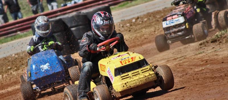 The U.S. Lawnmower Racing Association will host mud-slinging mowers on Saturday, Sept. 11 as part of the the three-day Charlotte AutoFair. 