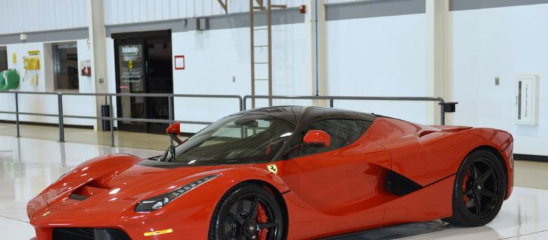 On loan from NASCAR Hall of Fame team owner and avid car enthusiast Rick Hendrick, this rare Ferrari LaFerrari, valued at $5 million, will be on display April 7-10 at the Charlotte AutoFair.