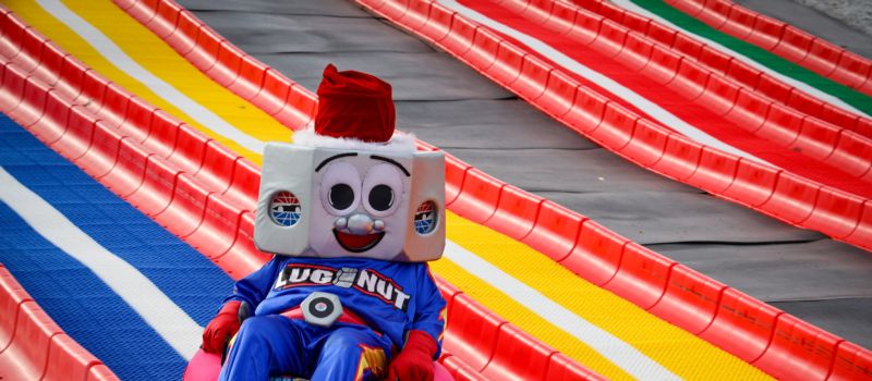 Charlotte Motor Speedway is rolling out an all-new fan attraction Friday with the debut of the Cook Out Tubing Hill, a four-lane showcase of speed and fun.