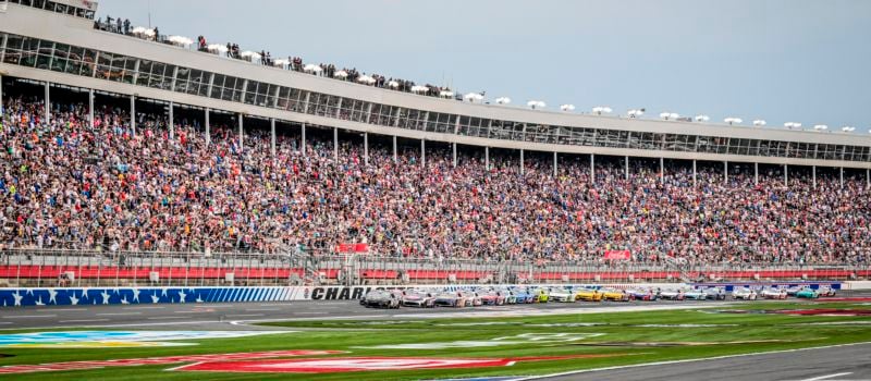 Charlotte Motor Speedway’s 1.5-mile oval sets the stage for NASCAR Chase
weekend Oct. 9-11, featuring three days of racing action.