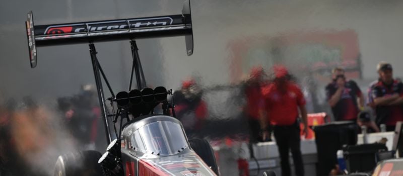 NASCAR Hall of Famer and three-time Cup Series champion, Tony Stewart is chasing his first NHRA Top Fuel Wally at zMAX Dragway when the NHRA 4-Wide Nationals return, April 26-28.