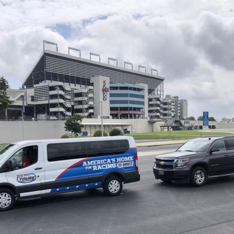 With the new "Fast Pass Tour," guests can take a guided tour of America's Home for Racing, including a lap around the iconic 1.5-mile superspeedway and a photo op in Victory Lane, without ever leaving the comfort of their personal vehicle.