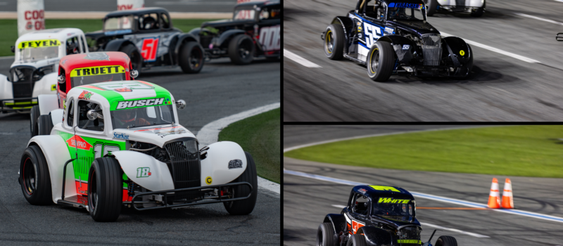 Running two divisions a night, Brexton Busch, Landon Thrasher and Gerald White III are chasing glory and championships at Cook Out Summer Shootout.