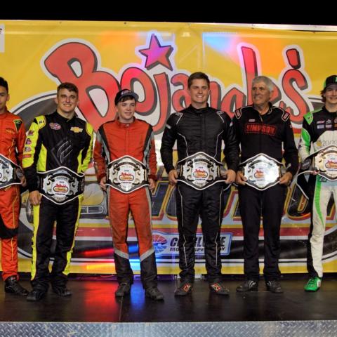 Tuesday's Bojangles' Summer Shootout champions included Lucas Vera, Garin Mash, Sam Butler, Carson Ferguson, Mark Green and Jason Alder.