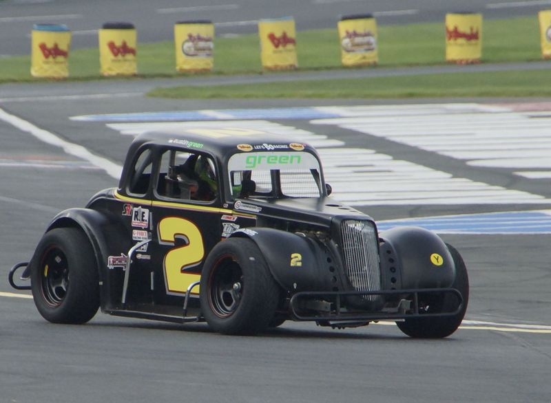 Austin Green moves from the No. 2 Legend Car to the No. 48 this season in a bid to win his first Bojangles' Summer Shootout Pro Division championship.