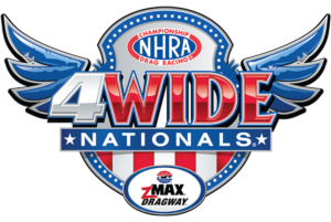 NHRA 4-Wide Nationals Logo