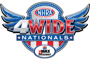 NHRA 4-Wide Nationals Logo