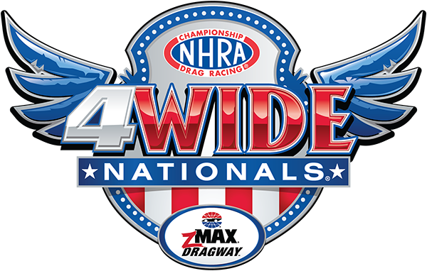 NHRA 4-Wide Nationals Logo