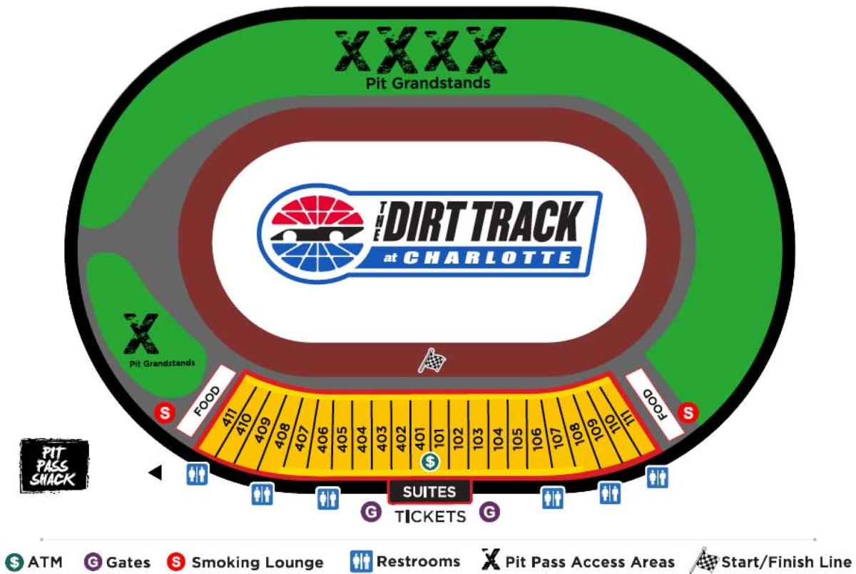 Atlanta Motor Speedway General Admission Seating Chart