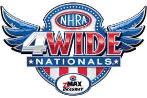 NHRA 4-Wide Nationals Logo