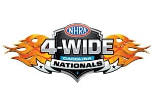 NHRA 4-Wide Carolina Nationals Logo