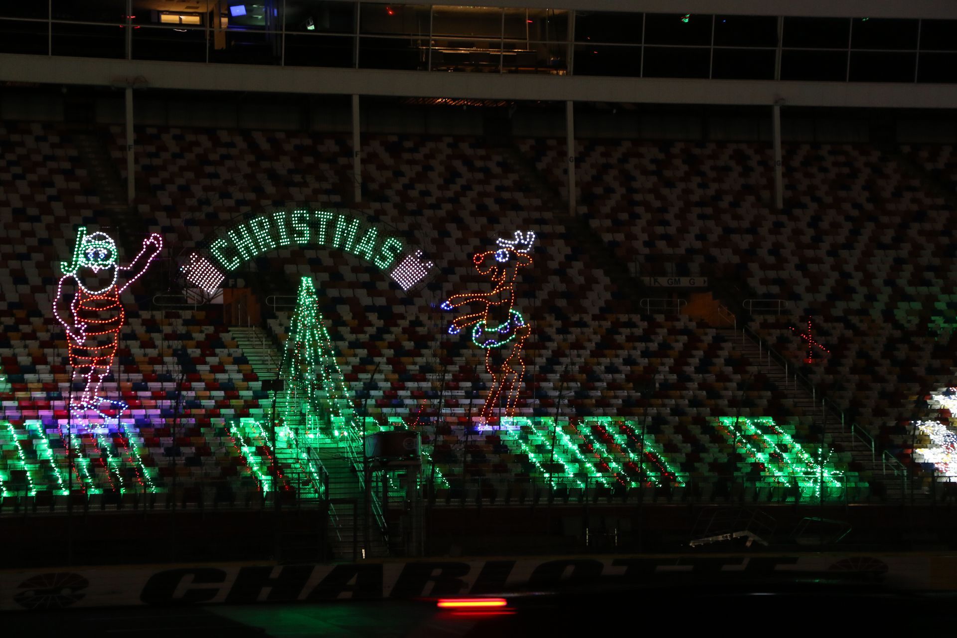 Photos Media Charlotte Motor Speedway Speedway Christmas Lights