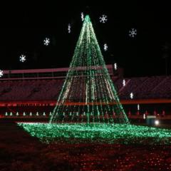 Speedway Christmas Lights Up Charlotte Motor Speedway