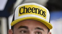 Austin Dillon takes a break during Saturday's Coca-Cola 600 practice at Charlotte Motor Speedway.