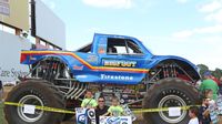 BigFoot and Stone Crusher demolished the competition in front of a sell-out crowd at the Circle K Southeast Back-to-School Monster Truck Bash presented by Mello Yello at The Dirt Track at Charlotte.