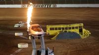 BigFoot and Stone Crusher demolished the competition in front of a sell-out crowd at the Circle K Southeast Back-to-School Monster Truck Bash presented by Mello Yello at The Dirt Track at Charlotte.