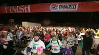 More than 1,200 runners got their first look at more than 3 million Christmas lights during opening night of the sixth annual Speedway Christmas at Charlotte Motor Speedway.