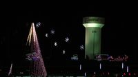 A general overview of some of the lights on display during opening night of the sixth annual Speedway Christmas at Charlotte Motor Speedway.