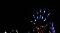 A general overview of some of the lights on display during opening night of the sixth annual Speedway Christmas at Charlotte Motor Speedway.