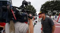 Clint Bowyer talks about the action-packed fall season at Charlotte Motor Speedway during the eighth annual Parade of Power at Charlotte Motor Speedway.