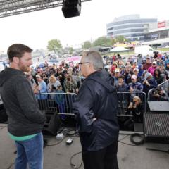 Rain Can't Dampen Spirits at Charlotte Motor Speedway