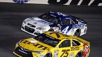 Kyle Busch sports a new number during an action-packed NASCAR Sprint All-Star Race at Charlotte Motor Speedway.