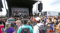 Fans gather for the Andy Grammer All-Star Pre-Race Concert Powered by Rayovac during an action-packed NASCAR Sprint All-Star Race at Charlotte Motor Speedway.