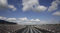 A general view of Saturday's qualifying action at the NHRA Carolina Nationals at zMAX Dragway.