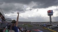 A general view of the grandstands during Sunday's running of the Coca-Cola 600 at Charlotte Motor Speedway.
