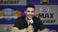 Pro Stock rookie phenom was all smiles during the opening day of the NHRA Carolina Nationals at zMAX Dragway.