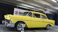 This zinc yellow 1956 Chevrolet 210 took home Best of Show Sunday at AutoFair.