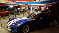 Ray Evernham's 1995 Dodge Viper, a gift from NASCAR team owner Rick Hendrick, was among the cars on display in the showcase pavilion during opening day of the Pennzoil AutoFair presented by Advance Auto Parts.