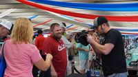 Street Outlaws: New Orleans star Kye Kelley signed autographs for crowds during Day 2 of the Pennzoil AutoFair presented by Advance Auto Parts.