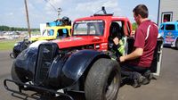 AutoFair guests had the chance to test drive a U.S. Legend Car on the 1/5-mile during Day 2 of the Pennzoil AutoFair presented by Advance Auto Parts.