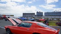 A general view of the infield during Day 2 of the Charlotte AutoFair at Charlotte Motor Speedway.