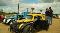 AutoFair visitors had the chance to test their driving skills in a U.S. Legend Car during Day 2 of the Charlotte AutoFair at Charlotte Motor Speedway.