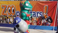 The Zooperstars, a kid-friendly entertainment act, performs as part of a huge day of family fun during Saturday's fun at the Charlotte AutoFair at Charlotte Motor Speedway.