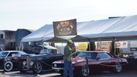 A general view of cars in the infield during Sunday's final day of the Pennzoil AutoFair presented by Advance Auto Parts.