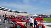 A general view of cars in the infield during Sunday's final day of the Pennzoil AutoFair presented by Advance Auto Parts.