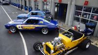 Classic cars and hot rods populated Charlotte Motor Speedway's infield Friday for the first day of the three-day Goodguys 23rd Pennzoil Southeastern Nationals.