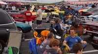 Classic cars and hot rods populated Charlotte Motor Speedway's infield Friday for the first day of the three-day Goodguys 23rd Pennzoil Southeastern Nationals.