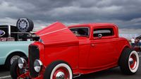 Classic cars and hot rods populated Charlotte Motor Speedway's infield Friday for the first day of the three-day Goodguys 23rd Pennzoil Southeastern Nationals.