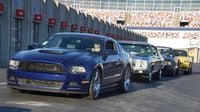 All-American muscle populated Charlotte Motor Speedway's infield for a spectacular Sunday finale to the Goodguys 23rd Pennzoil Southeastern Nationals.