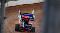 Dave Blaney tests his World of Outlaws Sprint Car during a test session at The Dirt Track at Charlotte ahead of the Nov. 5-7 Bad Boy Buggies World of Outlaw World Finals.