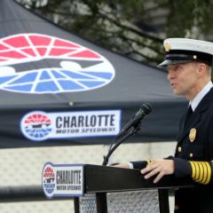 Charlotte Motor Speedway Honors 9/11 Anniversary with Laps for Life