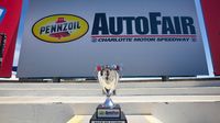 To the winner goes the spoils. Sunday was all about the hardware during the final day of the Pennzoil AutoFair at Charlotte Motor Speedway.