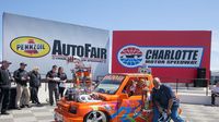 This 1989 Geo Tracker won the Pennzoil AutoFair's "Most Creative" distinction during the final day of the Pennzoil AutoFair at Charlotte Motor Speedway.