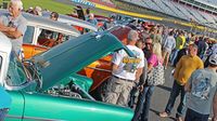 Perfect weather meant great crowds during the second day of the Goodguys Southeastern Nationals at Charlotte Motor Speedway.