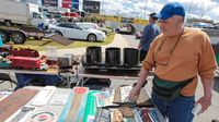 More than 10,000 vendor spaces make the swap meet a must-see during opening day at the Pennzoil AutoFair at Charlotte Motor Speedway.